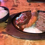 ズンバーグ - 料理写真:◆ウマバーグのリブロースステーキ150g◆