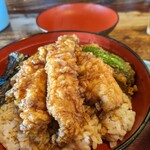 天ぺい - 穴子天丼全景写真