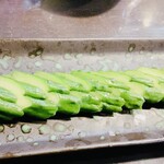 たんや善治郎 - 胡瓜の一本漬け^ - ^