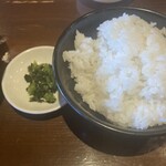 麺蔵 さっぽろっこ - 白飯（大）