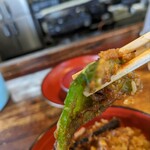 天ぺい - ピーマンの天婦羅