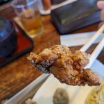 天ぺい - 藻塩を付けて