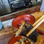 天ぺい - ピンボケ茄子天