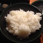 カラカラ - コースのご飯。早めに出てきました。