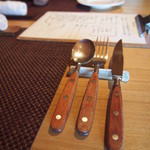 テーブルセッティング。