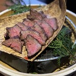 Japanese Restaurant KINZA - 国産牛カイノミの炭火焼き