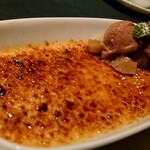 osteria LIU - 私のデザート　栗のブリュレ
