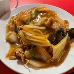 南海飯店 - かたい焼ソバ