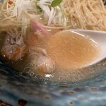 麺処 はら田 - (限定)牡蠣葡萄山椒塩蕎麦　1,300円