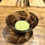 温石 - 食後のお抹茶