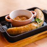 Spicy sausage ~ served with mashed potatoes ~