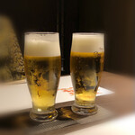 恵比寿 蟹よし - プレミアム生ビール・熟撰