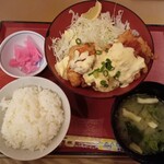 から揚げ専門店 からふく - チキン南蛮定食