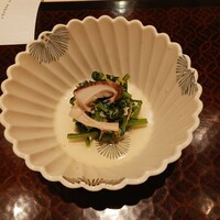 日本料理 はなの - 松茸と菊菜