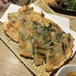 炭火焼肉 清次郎 - 海鮮チヂミ