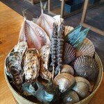 浜焼き白浜家 - テンションあがる　盛り合わせ