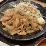 大衆酒場 鳥祐 - 生姜焼き