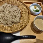 おだしうどん 釜飯 かかや - 胡麻だれつけそば