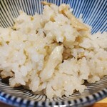 小料理 椿 - きのこの炊き込みご飯