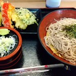 そばの神田 - 天ざる蕎麦