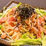 EBL - しめじとベーコンの和風パスタ、しっかりとした本格パスタのご提供もしております。お食事だけでも是非どうぞ。