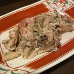 表参道 鳥義 - 木の子マヨ炒め