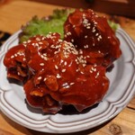 立呑処 ハチハチ - ヤンニョムチキン