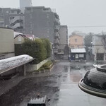 京都ブライトンホテル - 小雪が降ってたなぁホテルの部屋から
            