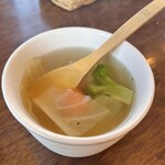 Kafe Musshu Sugi - スープ