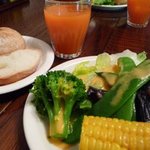 COCOON TEA GARDEN - バイキングのサラダ