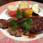 COCOON TEA GARDEN - サーロインステーキ