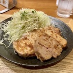 肉のやま金 - トンテキ（大盛）980円税込
