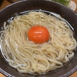 Ramen 辻 - トロトロの昆布水に浸された特製麺に龍の卵がフォトジェニック(人´∀｀)．☆．。．:*・゜