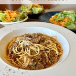 tantan - 牛すじのボロネーゼパスタ