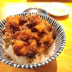 天ぷら 天若 - 小海老かき揚げ丼