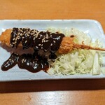 Sushi Izakaya Yataizushi - 串かつみそ164円