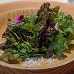 デフィ・ジョルジュマルソー - 自分でドレッシングをかけて仕上げます。食べて美味しい