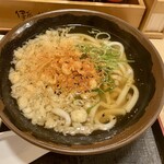 つるまる饂飩 - かけうどん330円