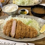 とんかつ 大倉 - とんかつ定食150g