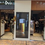 Sutando Hioki - 左がイートイン、右が立食いのお店です。食べログ上、店舗登録が別になっていました(嗚呼〜面倒くさいw)。