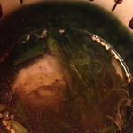 うしごろ 貫 - タンつみれと九条葱のスープ