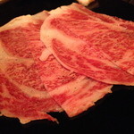 うしごろ 貫 - サーロインの焼きしゃぶポン酢