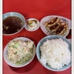 三友軒 - 餃子ライス ポテサラ
      550 350円
      2013.10.31