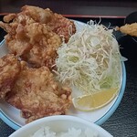 台湾料理 福祥居 - 若鶏の唐揚げ定食
