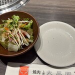 上野太昌園 - はじめのサラダ