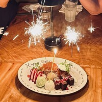 カルネジーオ イースト - 記念日のデザートプレート