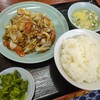 台湾料理 青葉 - 料理写真:回鍋肉の定食800円
