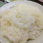 台湾料理 青葉 - ごはん　普通だけど量多い