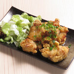 Deep-fried salted chicken with Kyoto style bean paste