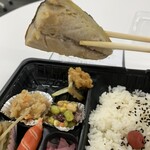 kitamaekaisentonyasambansenhajirushi - 焼きサバ弁当　ライス小